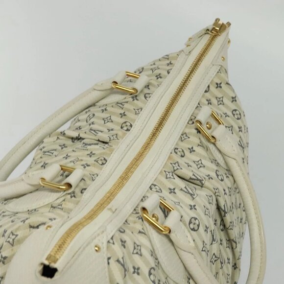 LOUIS VUITTON Monogram Mini Lin Croisette Marina GM Bag 2way M95492 Auth 132463 - Picture 7 of 14